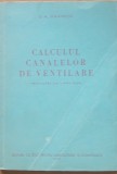 CALCULUL CANALELOR DE VENTILARE - G. A. MAXIMOV