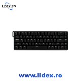 Tastatura Gaming Magnetica, Aula WIN68 HE Black, RGB Gasket, Hall Effect (Magnetica), Layout 60%, Negru