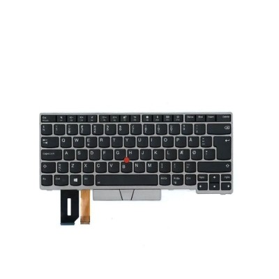 Tastatura Iluminata Lenovo ThinkPad T480s, Layout: QWERTY DK foto