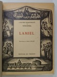 L &#039;OEUVRE ROMANESQUE : LAMIEL par STENDHAL , illustrations gravees sur bois de PIERRE NOURY , 1929 , EXEMPLAR NUMEROTAT 808 DIN 1960 *