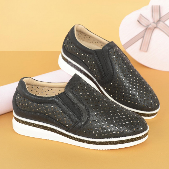 Espadrile De Copii 3452 Negri