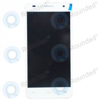 Capacul frontal al modulului display Alcatel OT Idol 2 Mini S+lcd+digitizer alb foto