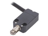 Limitator de cursă cu rolă metalică &Oslash;12mm 10A 250VAC