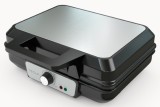 Waffle-maker Tesla WM200BX, 1000WTermostat ajustabil, Negru-Inox