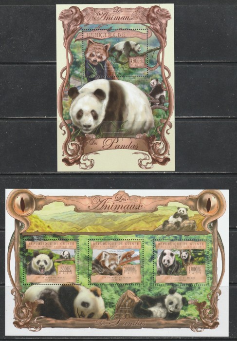 Guinea 2013 - Ursi Panda S/S 2v MNH