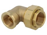 Cot 90&deg; dublu conector conic mamă-mamă GEBO 96-6BR
