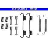 Set accesorii reparatie saboti frana mana Ate 03013792652