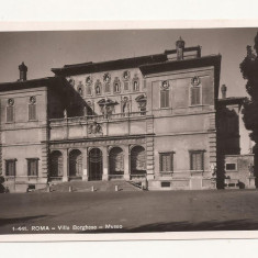FV3-Carte Postala- ITALIA - Roma, Villa Borghese, Museo, necirculata