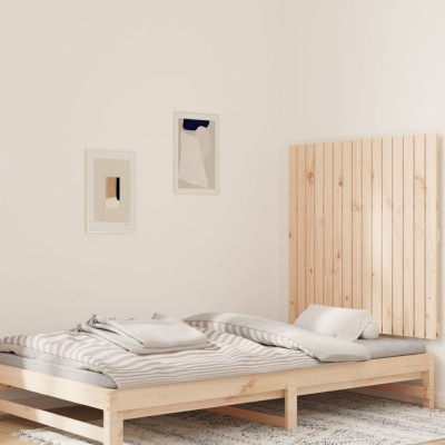 Tablie de pat pentru perete, 95,5x3x90 cm, lemn masiv de pin GartenMobel Dekor foto