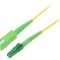 Patch cord fibră optică OS2 LC/APC SC/APC 3m LSZH galben