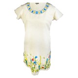 Rochie dama casual RD2, crem , marimea M