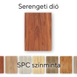 Mostra Pardoseala Vinil SPC Leziter Serengeti Walnut, 30x18cm, Maro, Parchet SPC Rigid, Rezistent Apa
