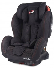 Scaun auto cu Isofix Top Kids Procomfort 9-36 kg - Negru foto