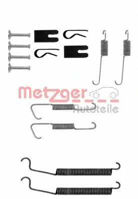 Set accesorii, sabot de frana CITROEN C3 Pluriel (HB) (2003 - 2016) METZGER 105-0805 foto