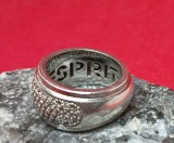 Inel vechi din argint 925 cu zirconii ESPRIT