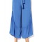 CL763-4 Pantaloni stil Palazzo cu talie inalta, accesorizati cu fundita