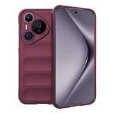 Husa Huawei Pura 70 Pro Techsuit Magic Shield, bordo