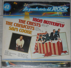 vinil Iron Butterfly / The Crests / The Crew Cuts/Sam Cooke,disc LP pickup,VG+ foto