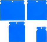 Set spatule glet Strend Pro SS080, 4 buc, plastic, 50/80/100/120 mm