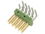 Conector pini tată 10 pini 90&deg; 2,54mm, TE Connectivity