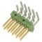 Conector pini tată 10 pini 90&deg; 2,54mm