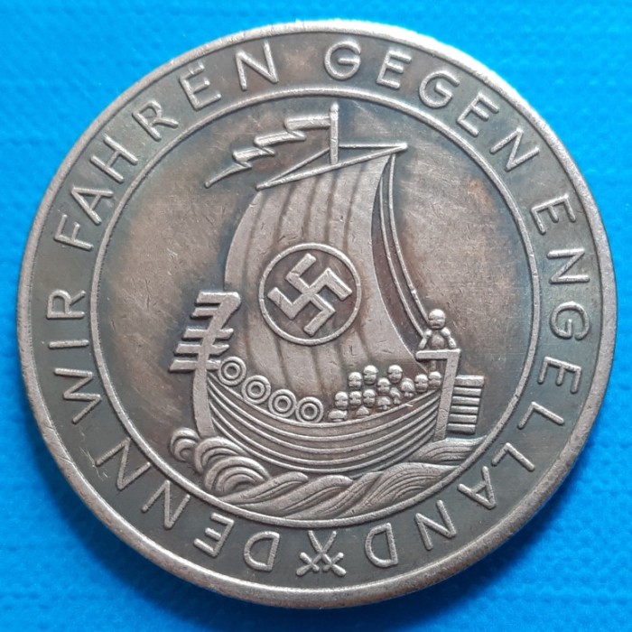 1940 Nava Viking Svastica 40mm
