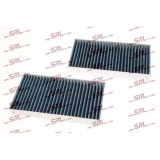 Filtru habitaclu anti-fum Chrysler Pt Cruiser (Pt ), Pt Cruiser Cabriolet, Filtru carbon activ; cu efect antibacterian; absorbant de miros; antialerg