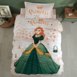 Lenjerie de pat ranforce 100% bumbac &ndash; o persoană (Tiana)