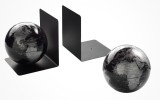 Cumpara ieftin Set suporturi laterale pentru carti - Globe Black | Mascagni Casa