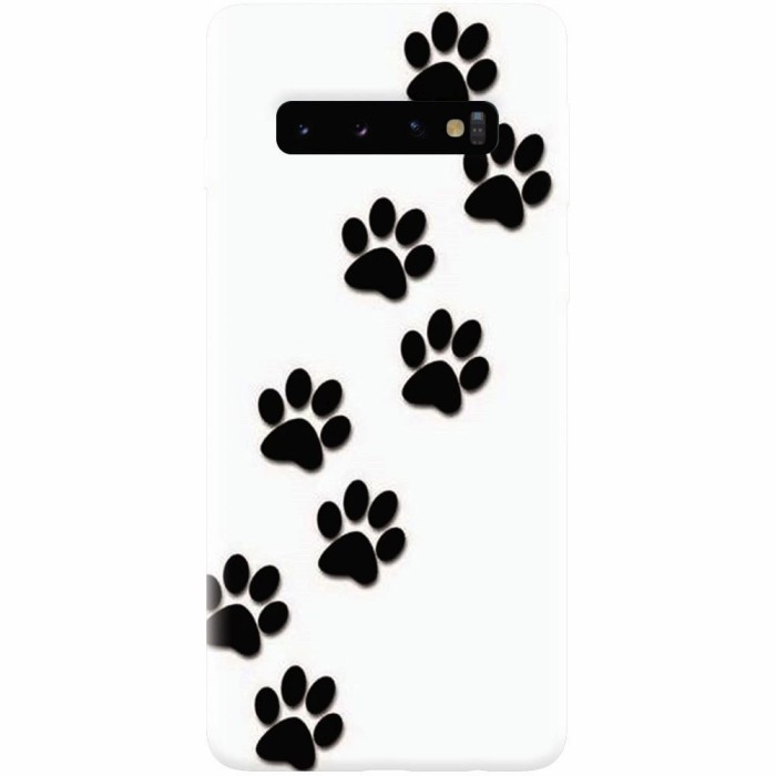 Husa silicon pentru Samsung Galaxy S10, Dog Mark