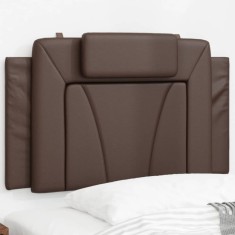 vidaXL Pernă pentru tăblie pat, Viana, maro, 80 cm, piele artificială 374762
