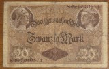 20 mark 1914, Germania