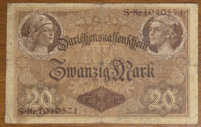20 mark 1914, Germania foto