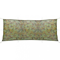 vidaXL Plasă de camuflaj cu geantă de depozitare, 1,5 x 4 m