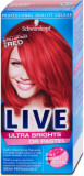 Schwarzkopf Live Vopsea de păr semi-permanentă color XXL 92 Pillar Box Red, 80 g