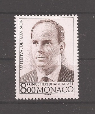 Monaco 1995 - Al 35-lea Festival de Televiziune, Monte Carlo, MNH foto