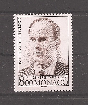 Monaco 1995 - Al 35-lea Festival de Televiziune, Monte Carlo, MNH