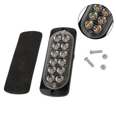 Lampa avertizare stroboscop si semnalizare LED Xentech Light 12 LED 12-24V portocaliu