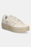adidas sneakers VL Court Bold culoarea bej, JQ5624
