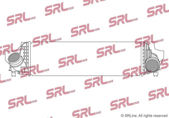 Intercooler Bmw 2 Active/Gran Tourer, X1 F48, X2 F39; Mini Clubman, Countryman, Mini, motor: 2.0 T, intrare/iesire conectare rapida, 587x176x106,