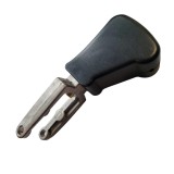ERGO Handgriff schwarz, mit Logo, f&uuml;r Keg - Verschluss (Hiwi und Micro Matic)