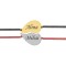 You and Me - Set bratari snur personalizate din argint inimioara pentru cuplu cu nume