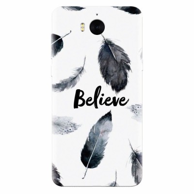 Husa silicon pentru Huawei Y5 2017, Believe foto