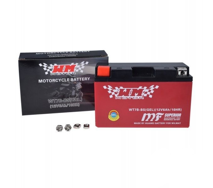 Baterie moto YT7B-BS 12v6ah, WM