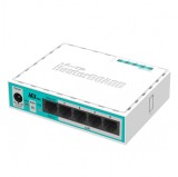 Cumpara ieftin Router hEX Lite, 5 x Fast Ethernet, RouterOS L4 - Mikrotik RB750r2