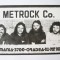 Rară! Fotografie-Invitatie pentru 2 persoane 178 x 116 mm din anii 80 cu formatia Metrock-Oradea,scrisa si semnata olograf de vocea Marius Luca(Bubu)