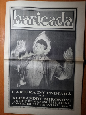 baricada 14-20 iulie 1992-interviu emil constantinescu foto