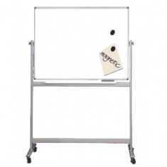 TABLA MAGNETICA PE STAND MOBIL MAGNETOPLAN, 100X200 cm