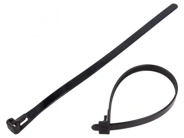 Colier de str&acirc;ngere 200mm x 7,2mm poliamidă