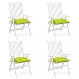 VidaXL Perne de scaun 4 buc. verde deschis 50x50x7 cm textil oxford